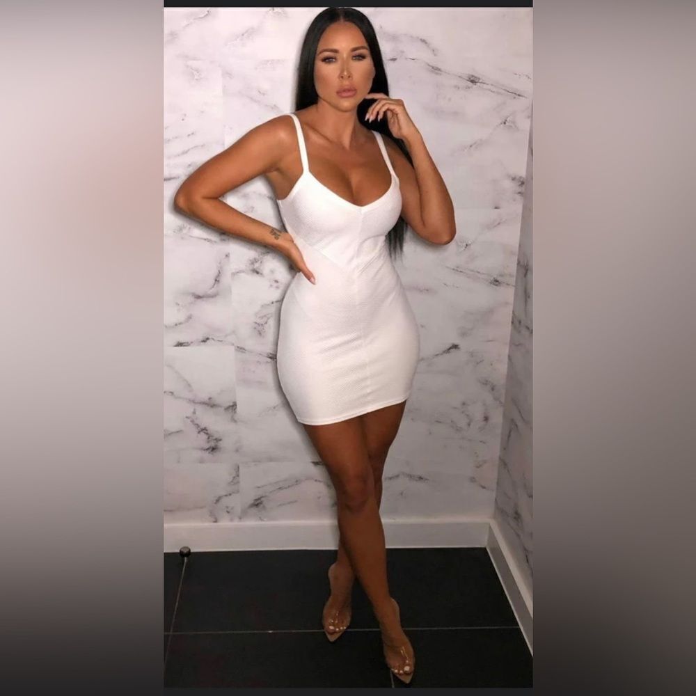 NWT Femme Luxe Ribbed Mini Dress